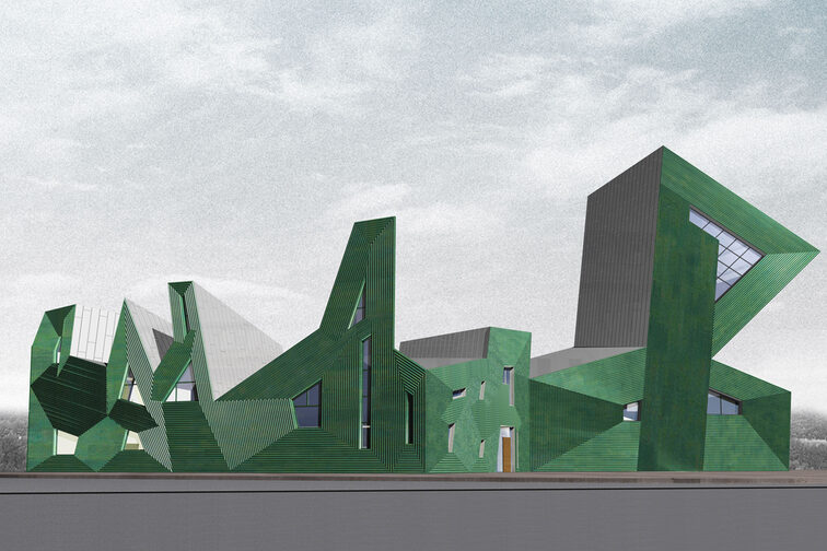 Model of the New Mainz Synagogue