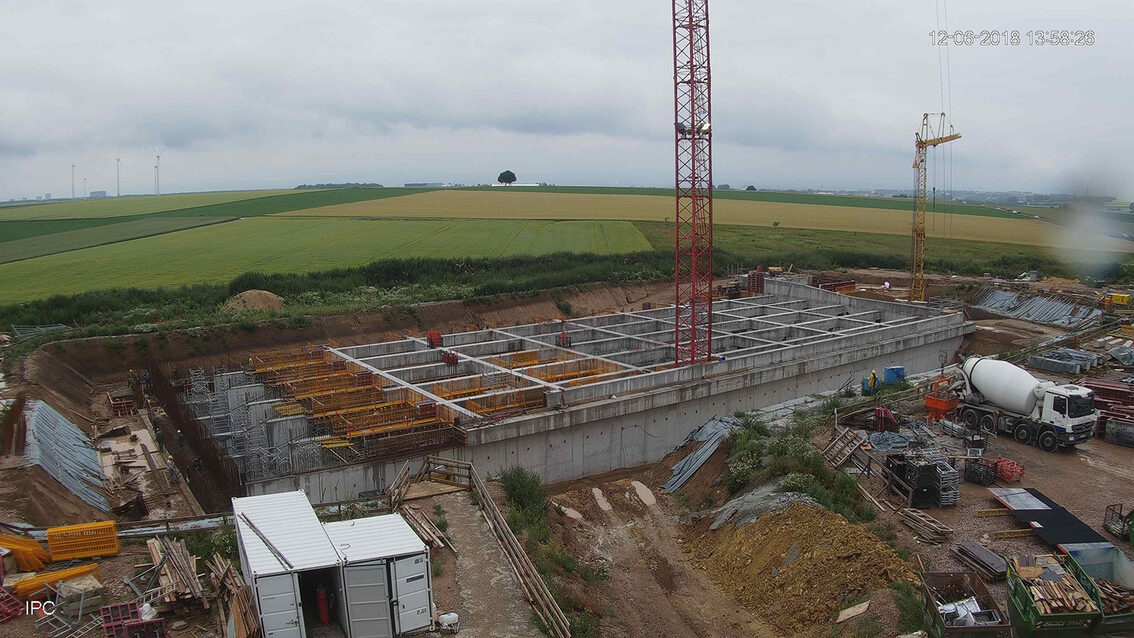 Yağmur suyu tutma havzası inşaat sahası 2018