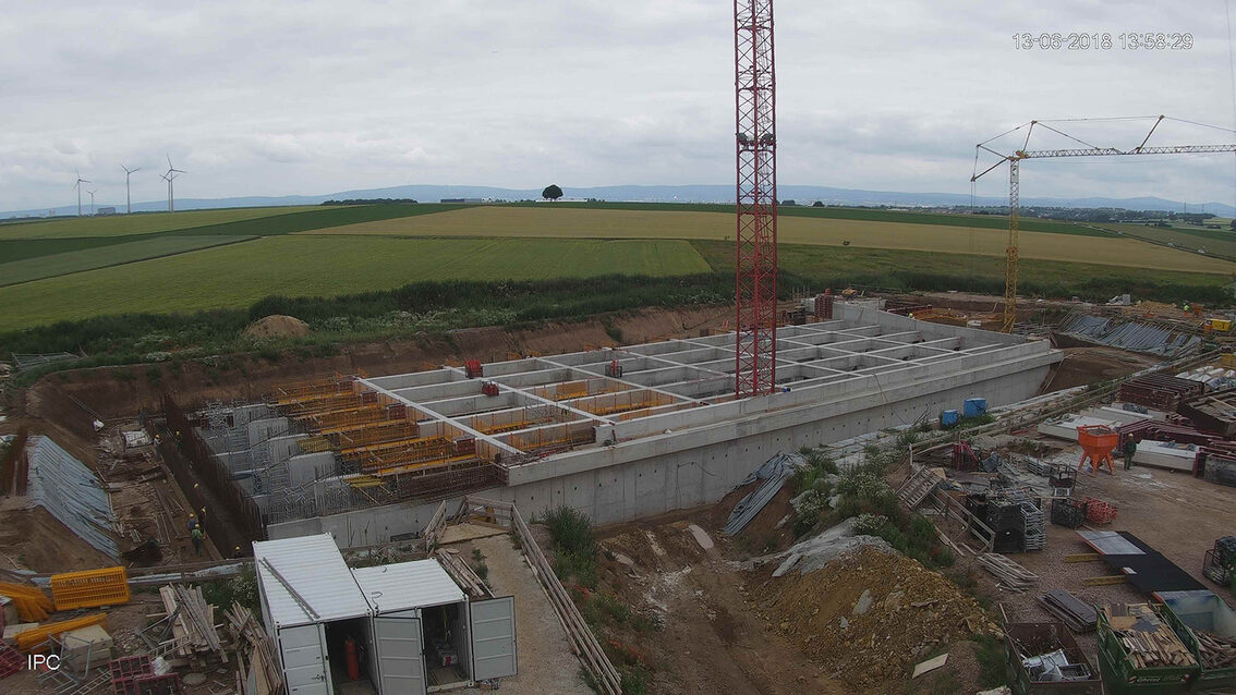 Yağmur suyu tutma havzası inşaat sahası 2018