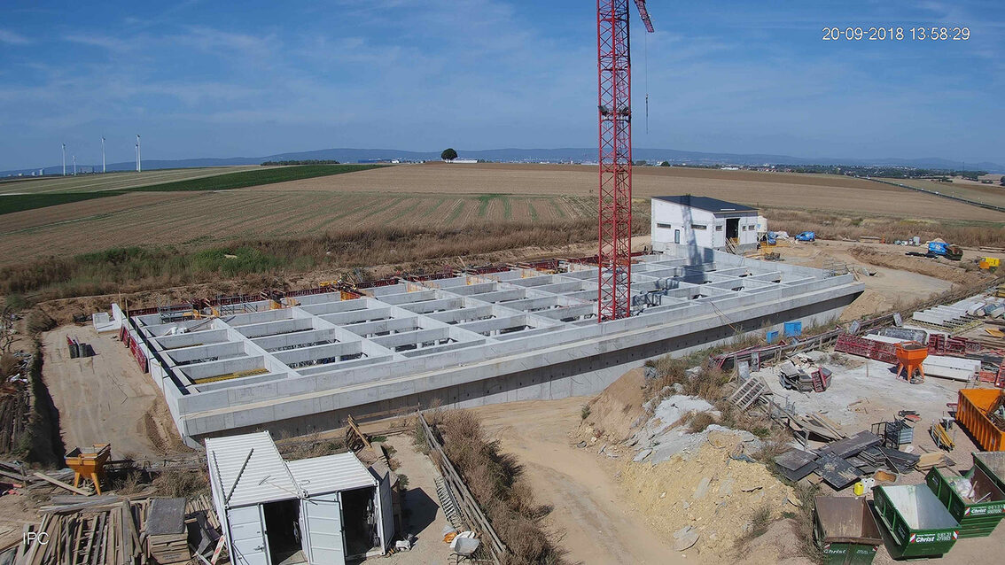 Yağmur suyu tutma havzası inşaat sahası 2018