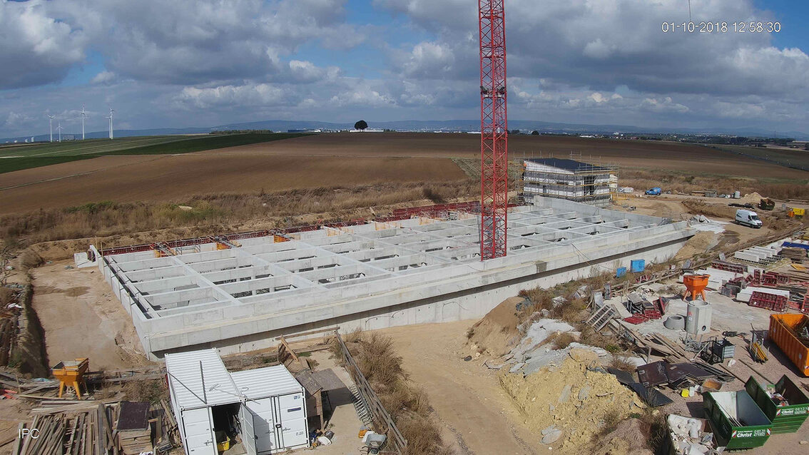 Yağmur suyu tutma havzası inşaat sahası 2018