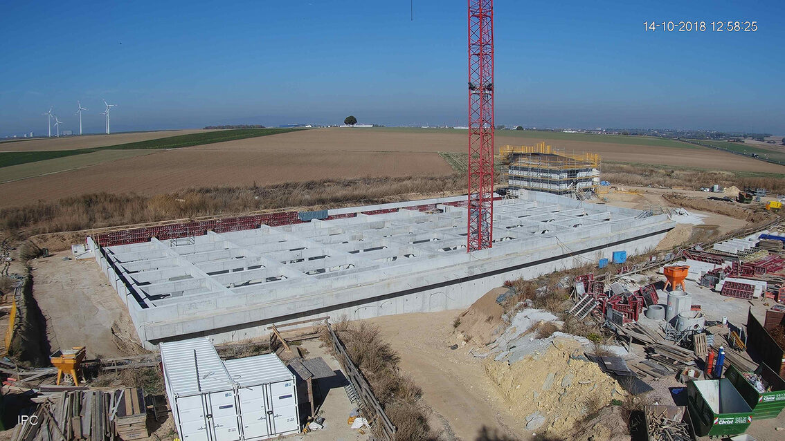 Yağmur suyu tutma havzası inşaat sahası 2018