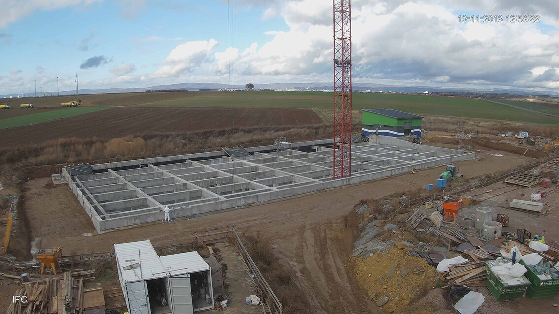 Yağmur suyu tutma havzası inşaat sahası 2018