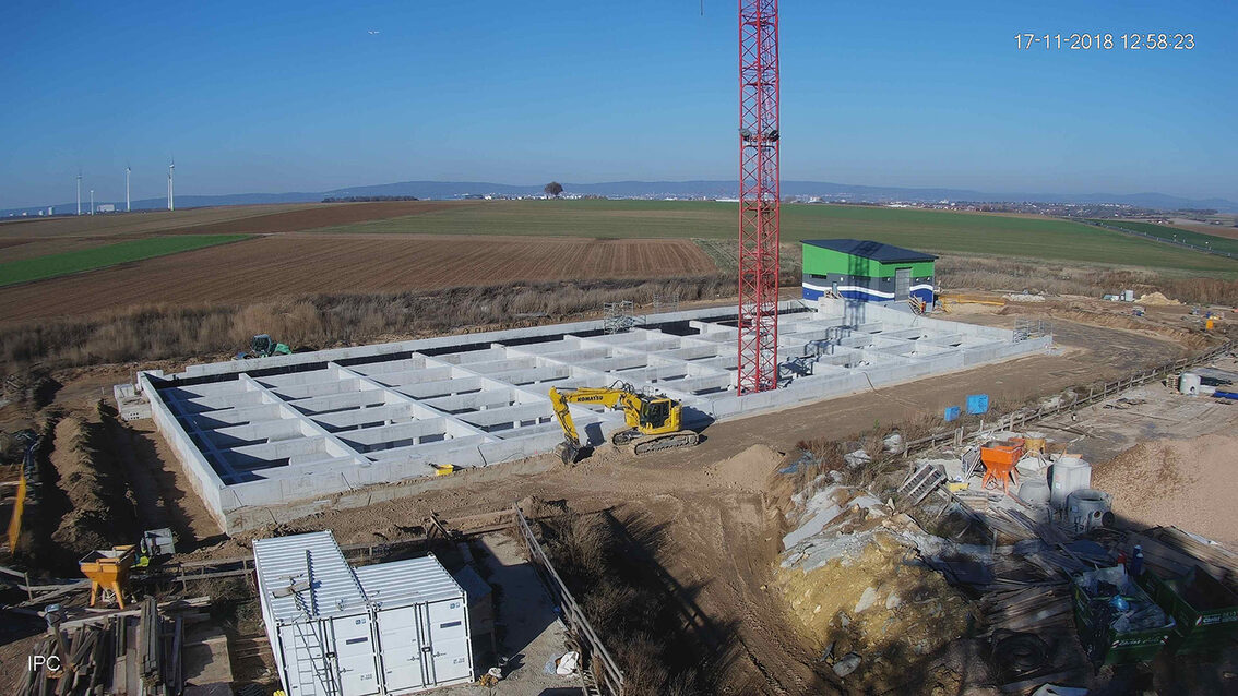 Yağmur suyu tutma havzası inşaat sahası 2018