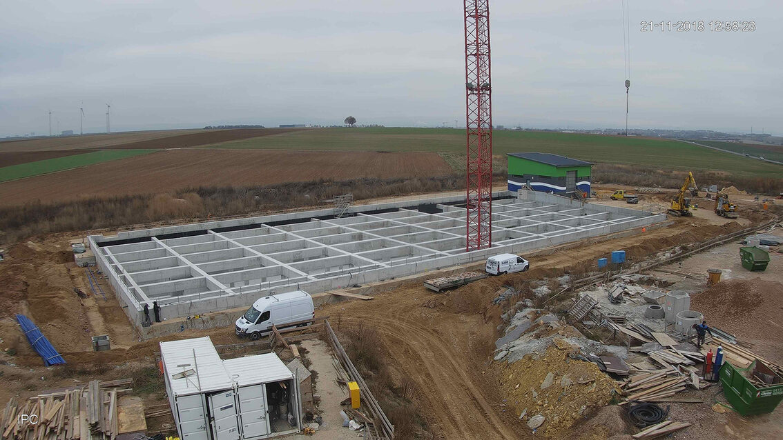 Yağmur suyu tutma havzası inşaat sahası 2018