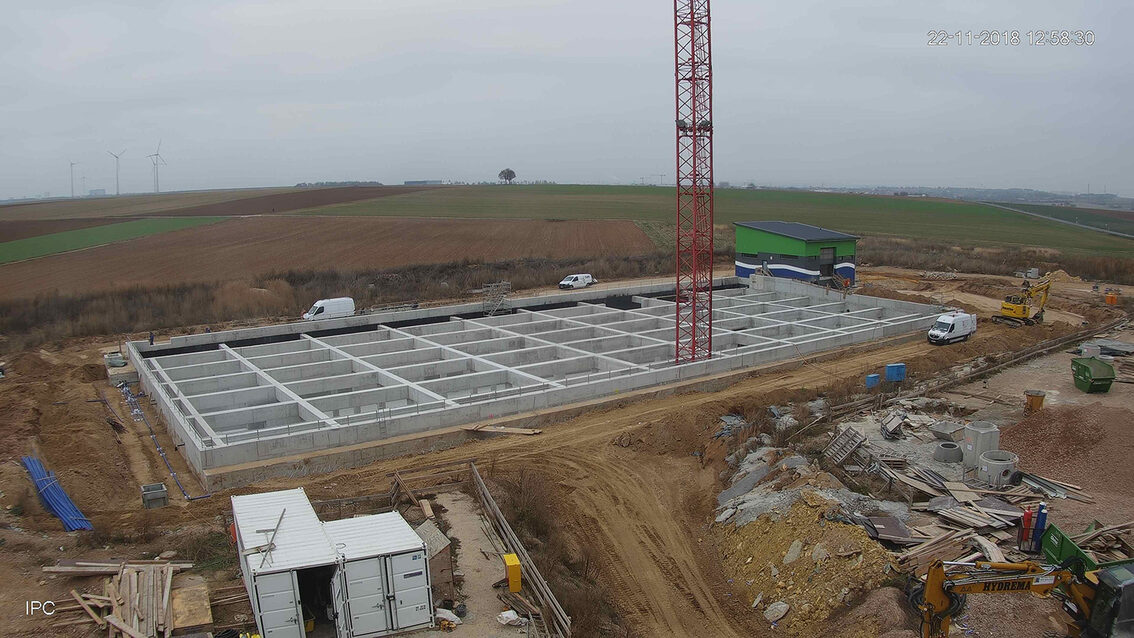 Yağmur suyu tutma havzası inşaat sahası 2018