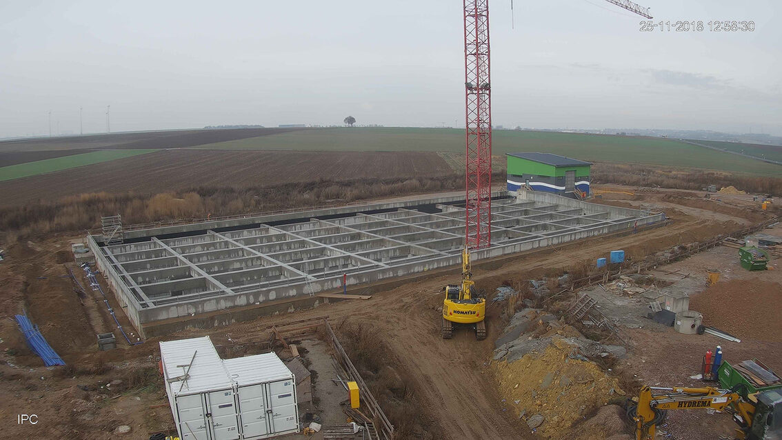 Yağmur suyu tutma havzası inşaat sahası 2018