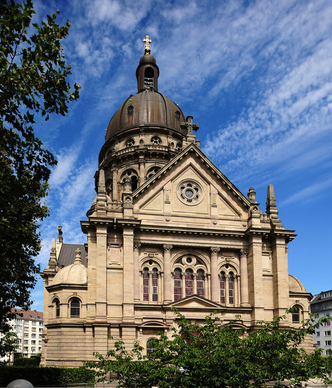 The Christuskirche from the outside