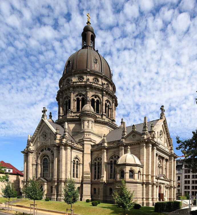 The Christuskirche on Kaiserstrasse