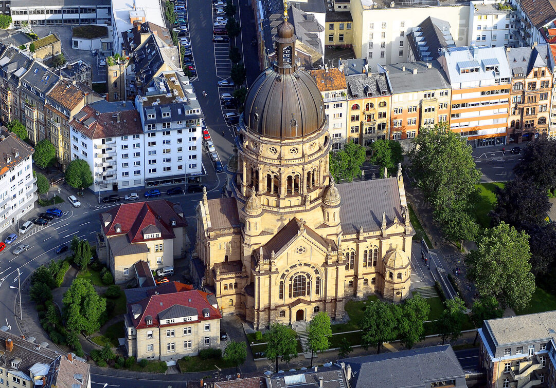 The Christuskirche on Kaiserstrasse