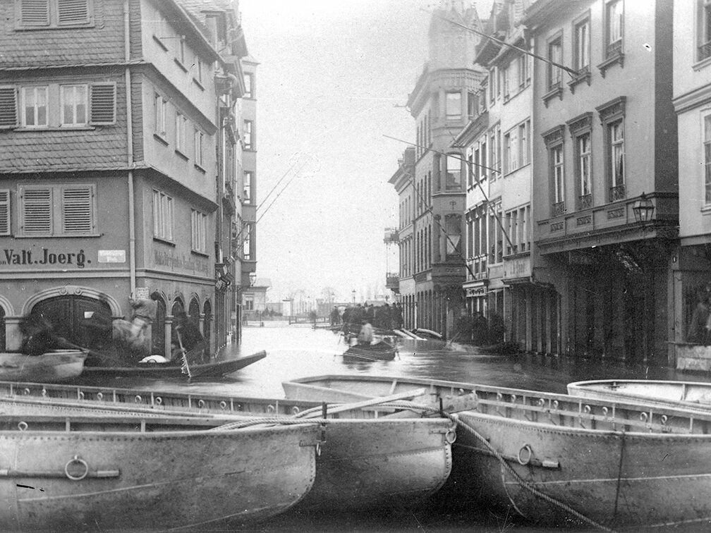Das Jahrhunderthochwasser 1882.