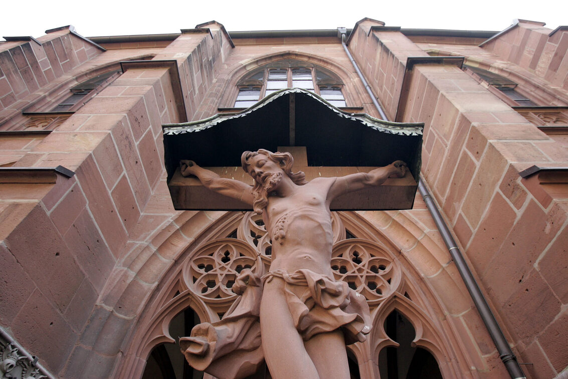 Depiction of the crucifixion