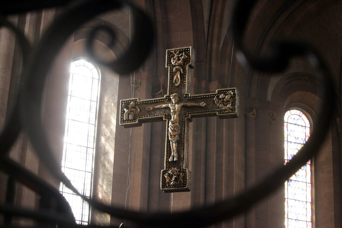 Cross in Mainz Cathedral