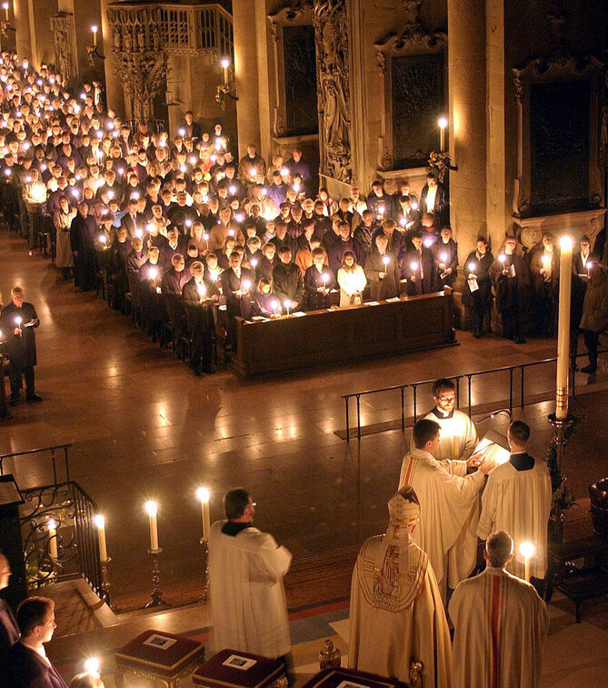 Easter Vigil in St. Martin's