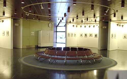 The foyer in Mainz town hall