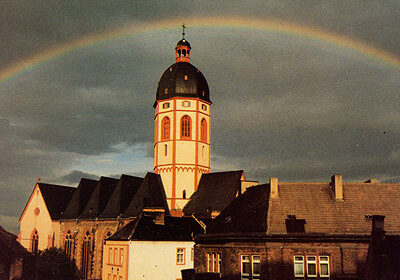 A rainbow over St. Stephen's