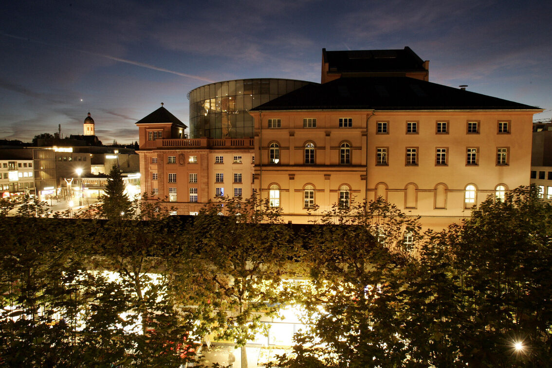State Theater at night