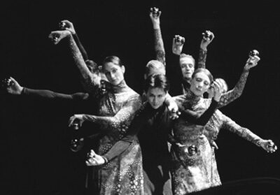 A ballet scene at the Staatstheater Mainz
