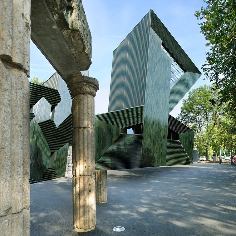 Exterior view of the New Synagogue Mainz