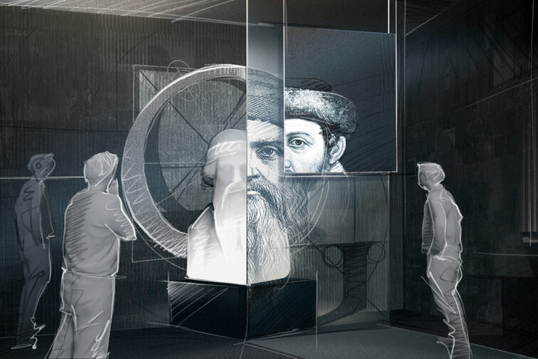 Gutenbergs Konterfei