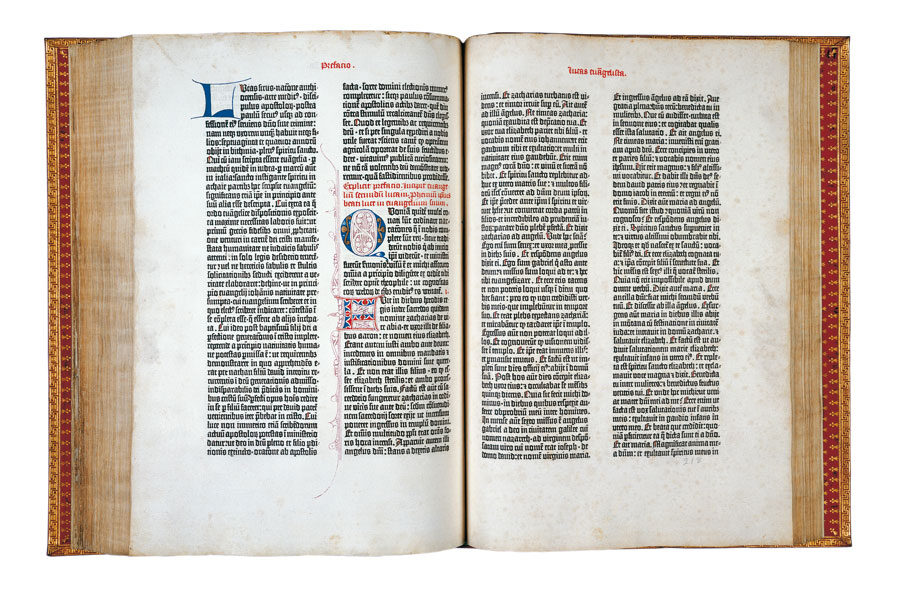 42-line Gutenberg Bible, Shuckburgh copy