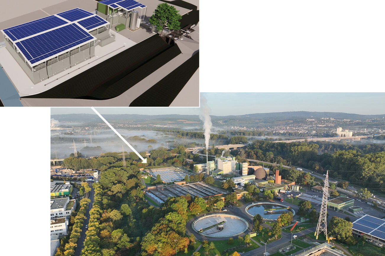 Grafika czwartego etapu czyszczenia na terenie ZKW