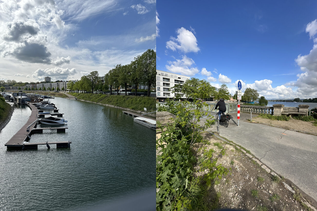 L'image montre le port d'hiver réouvert