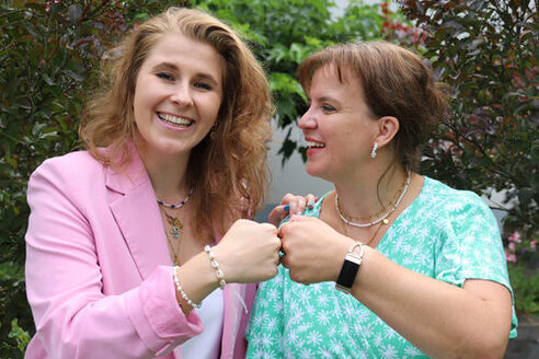 WBM stajyer ekibi: Selina Koch & Stefanie Veith